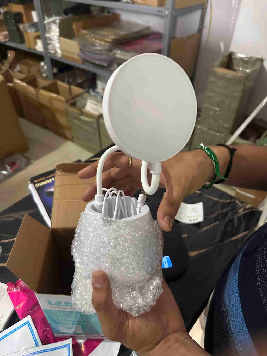 Study Table Lamp With Pen Holder