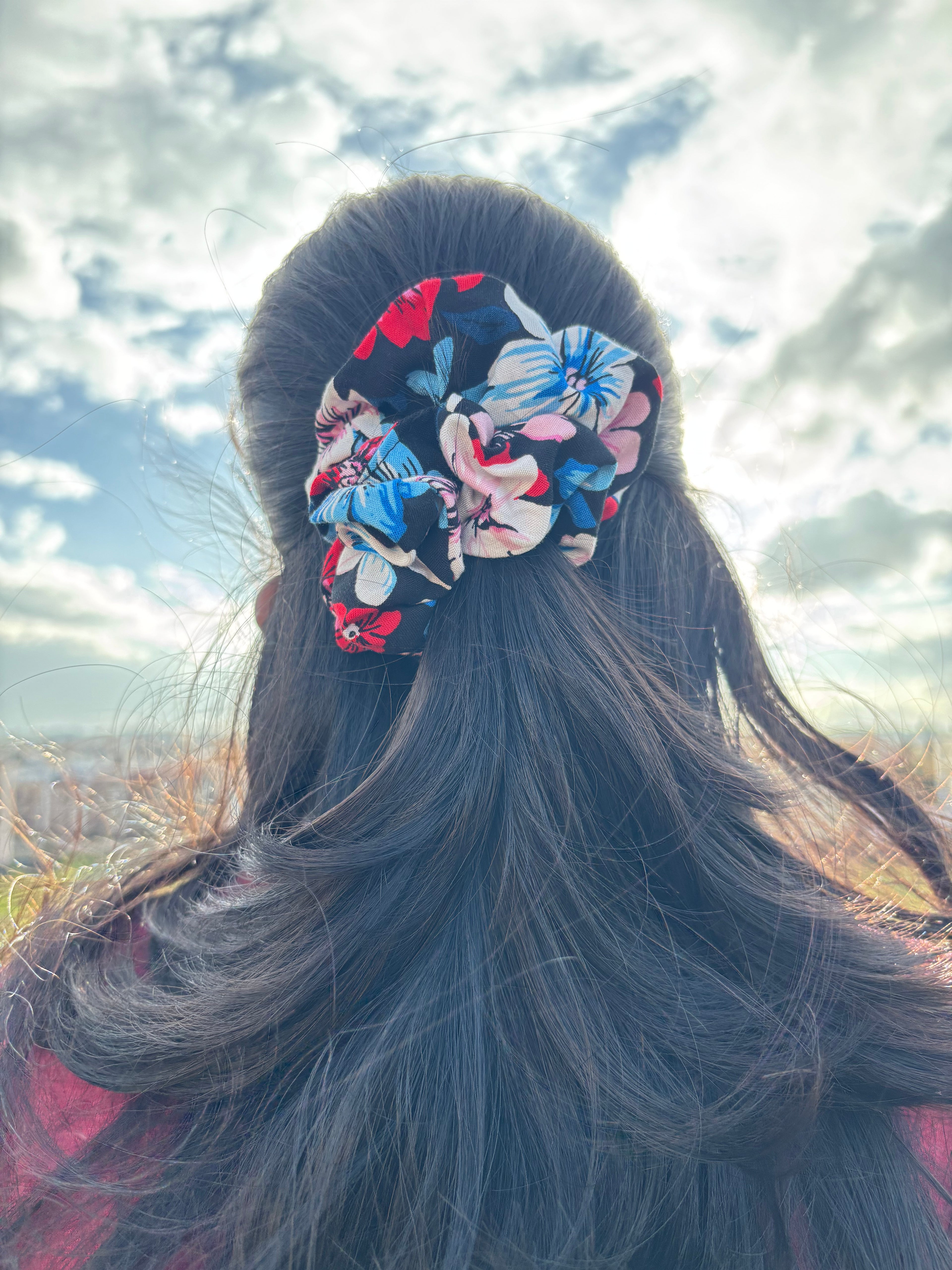 Petal Pop Scrunchie 🌸✨