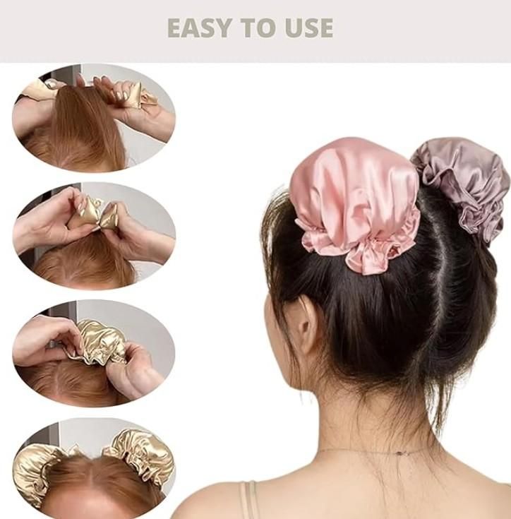 Heatless Hair Curls Bun (Pack of 2)