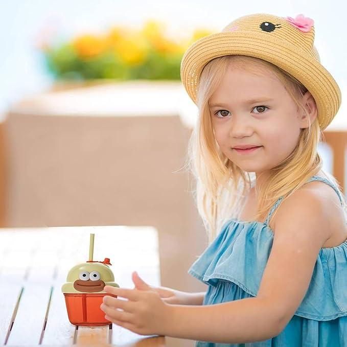 Cartoon Glass Cup - 210 ml