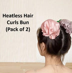 Heatless Hair Curls Bun (Pack of 2)