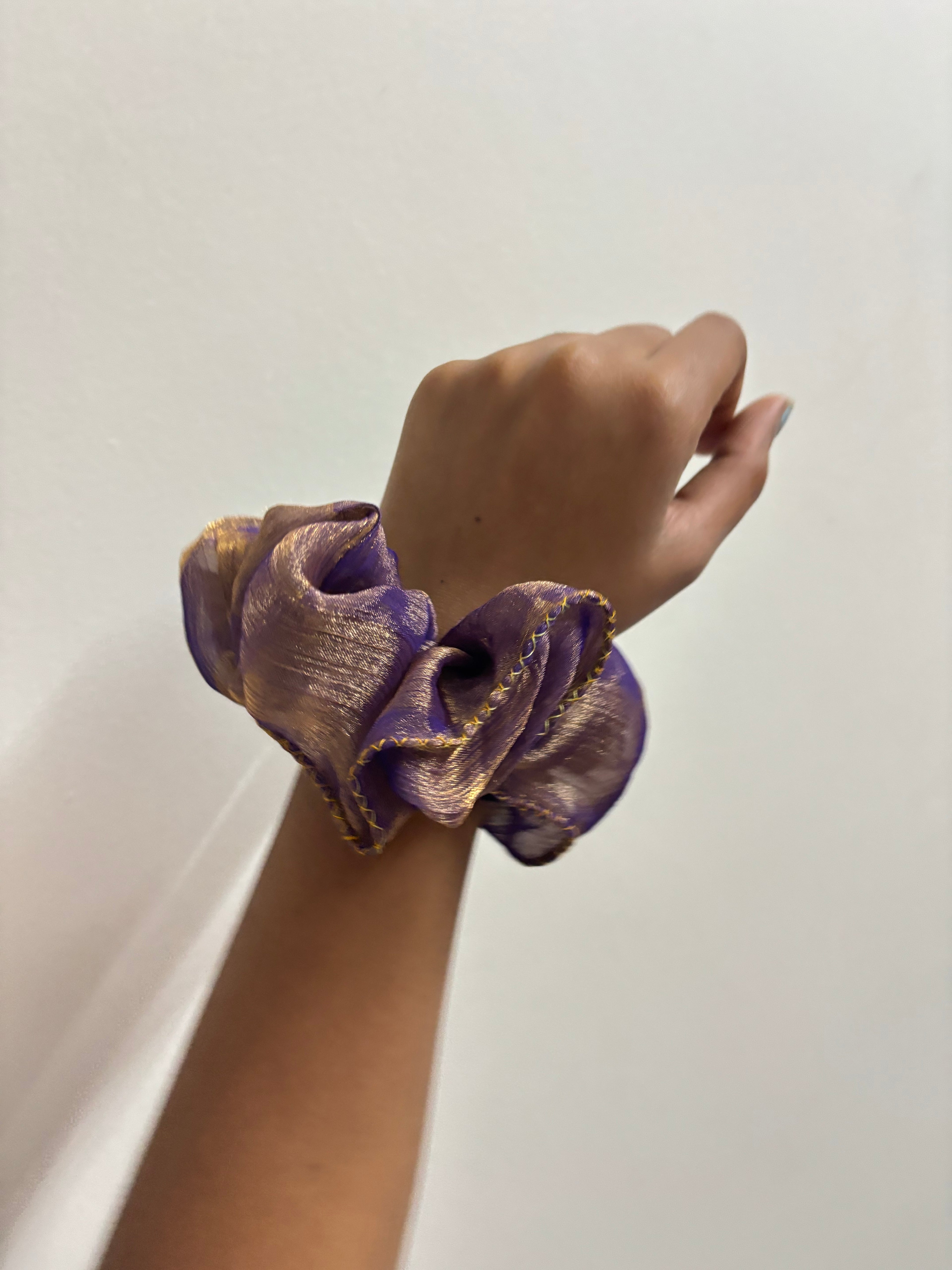 Royal Glow Scrunchie