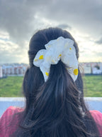 Sunlit Bloom Scrunchie