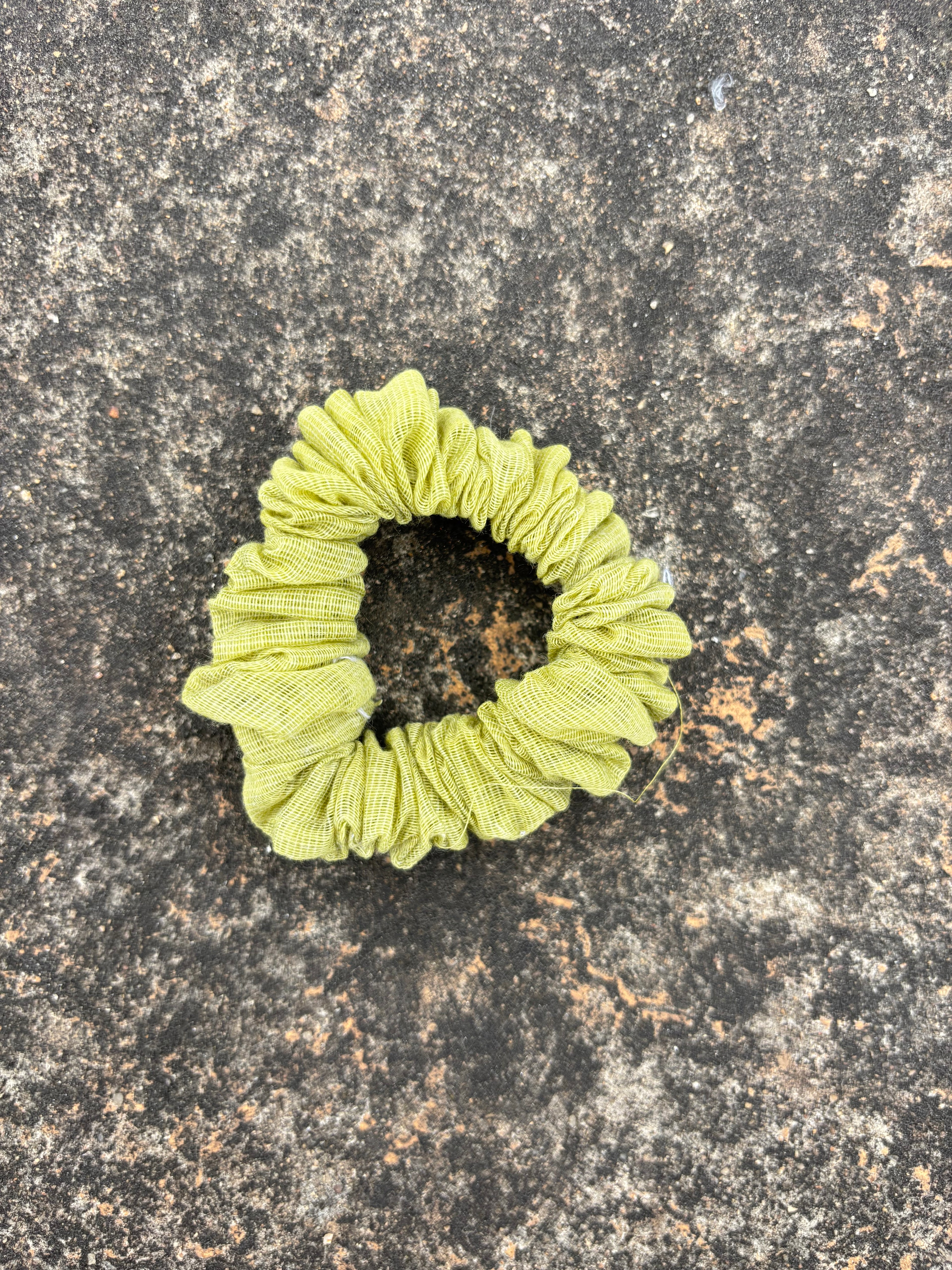 Green Scrunchie