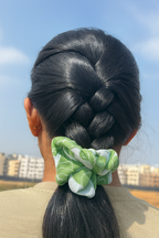 Leafy Breeze Scrunchie
