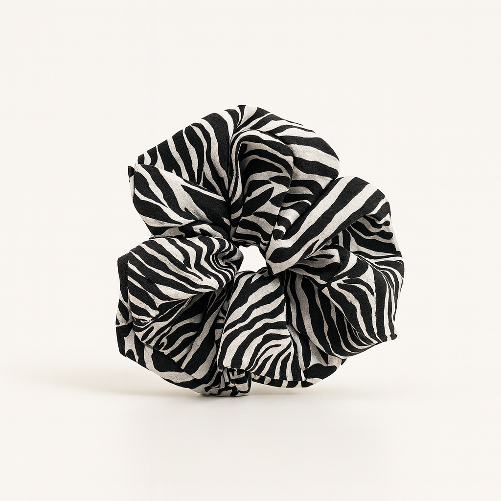 Wild Stripe Scrunchie 🖤