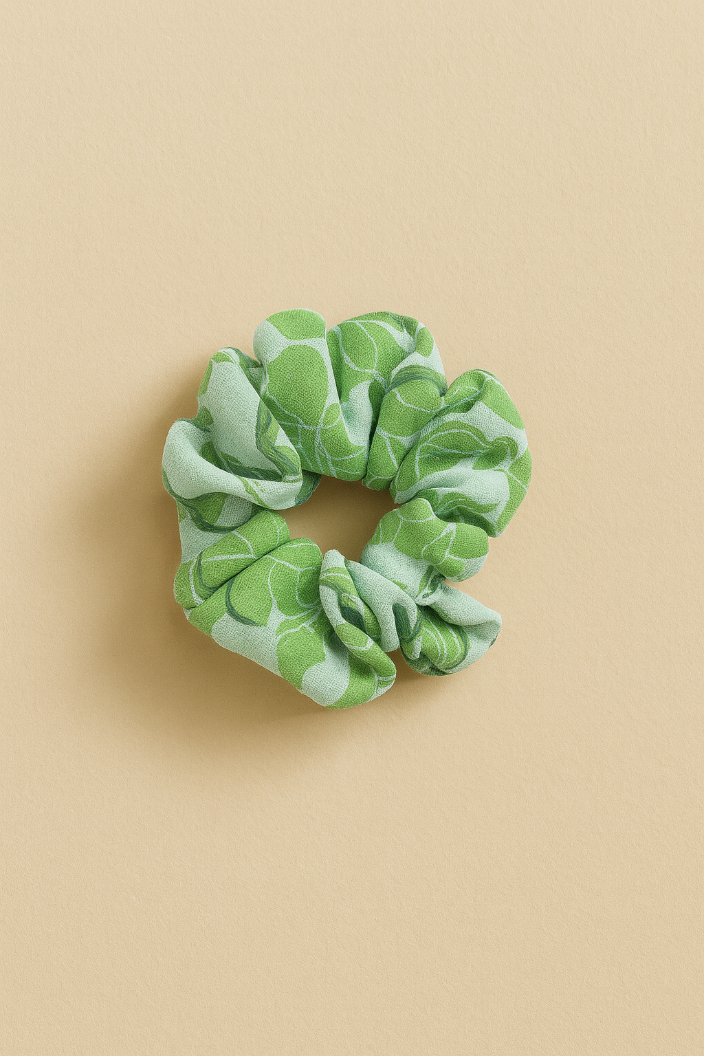 Leafy Breeze Scrunchie