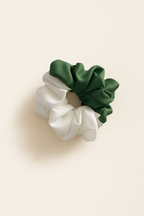 Emerald Pearl Scrunchie