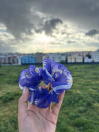 Violet Bloom Scrunchie