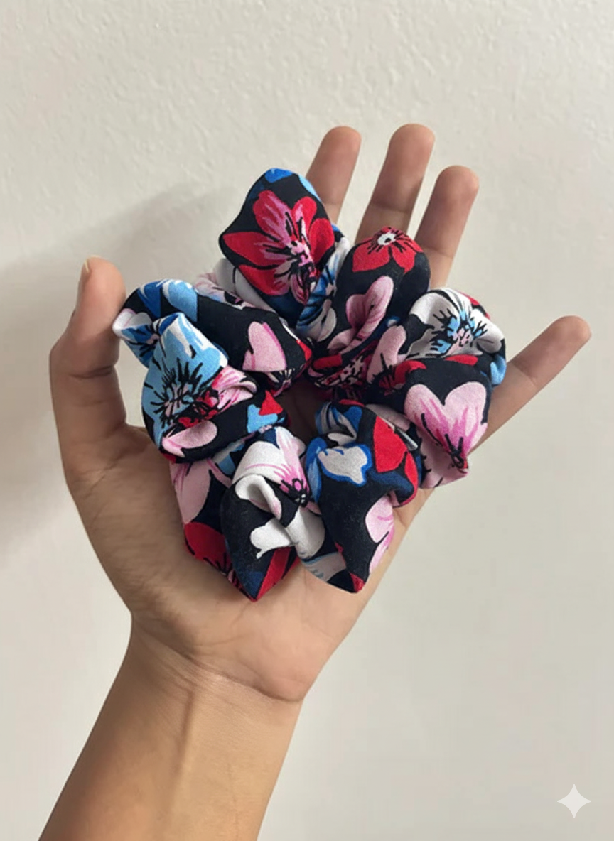 Petal Pop Scrunchie 🌸✨