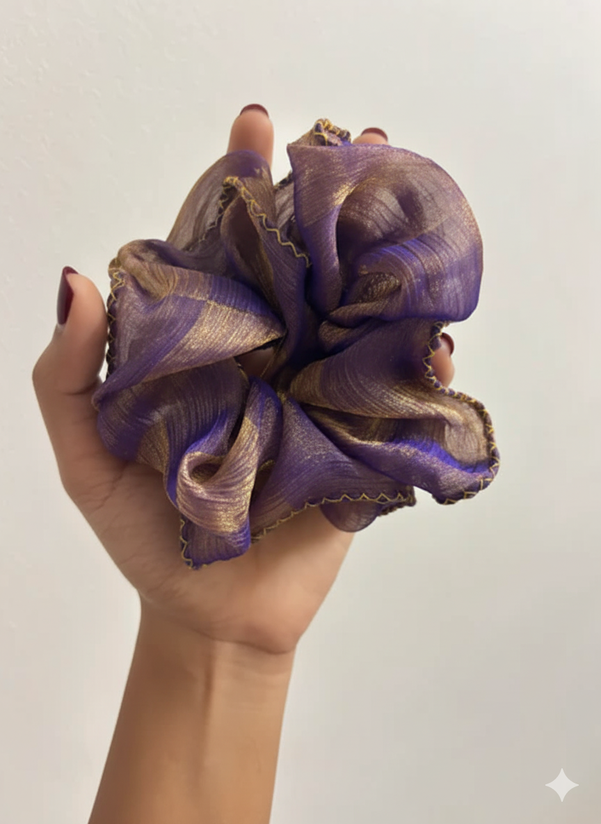 Royal Glow Scrunchie