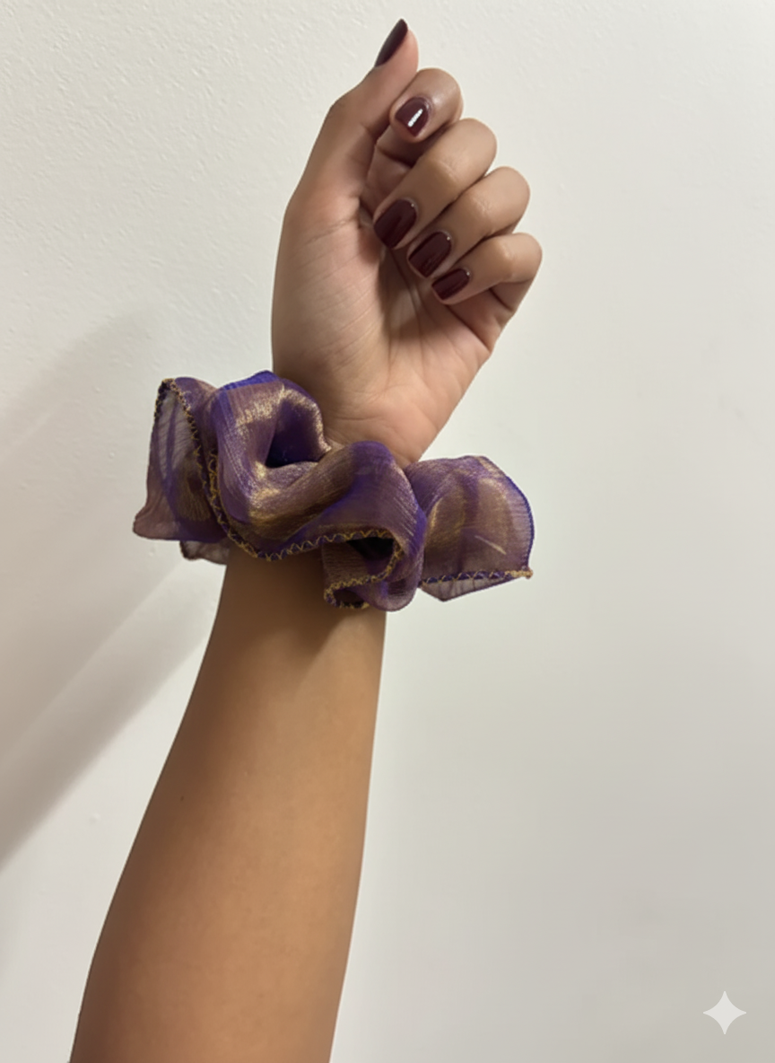 Royal Glow Scrunchie