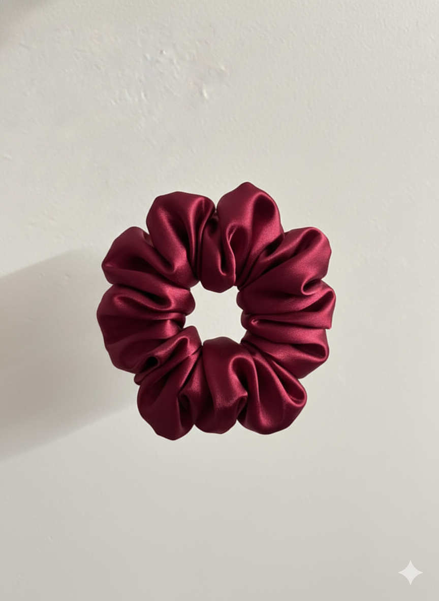 Wine Luxe Scrunchie
