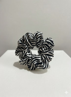 Wild Stripe Scrunchie 🖤