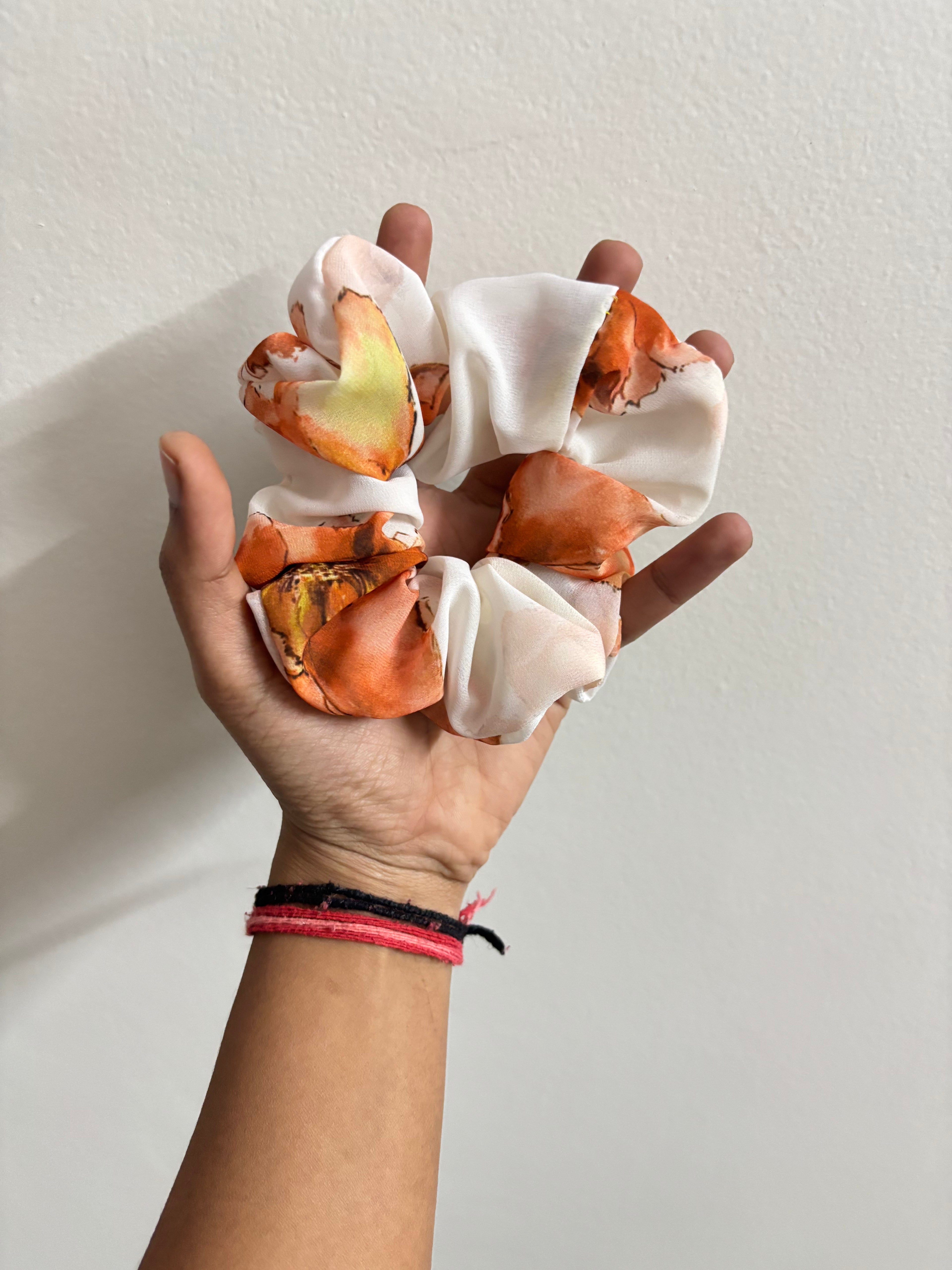 Autumn Swirl Scrunchie