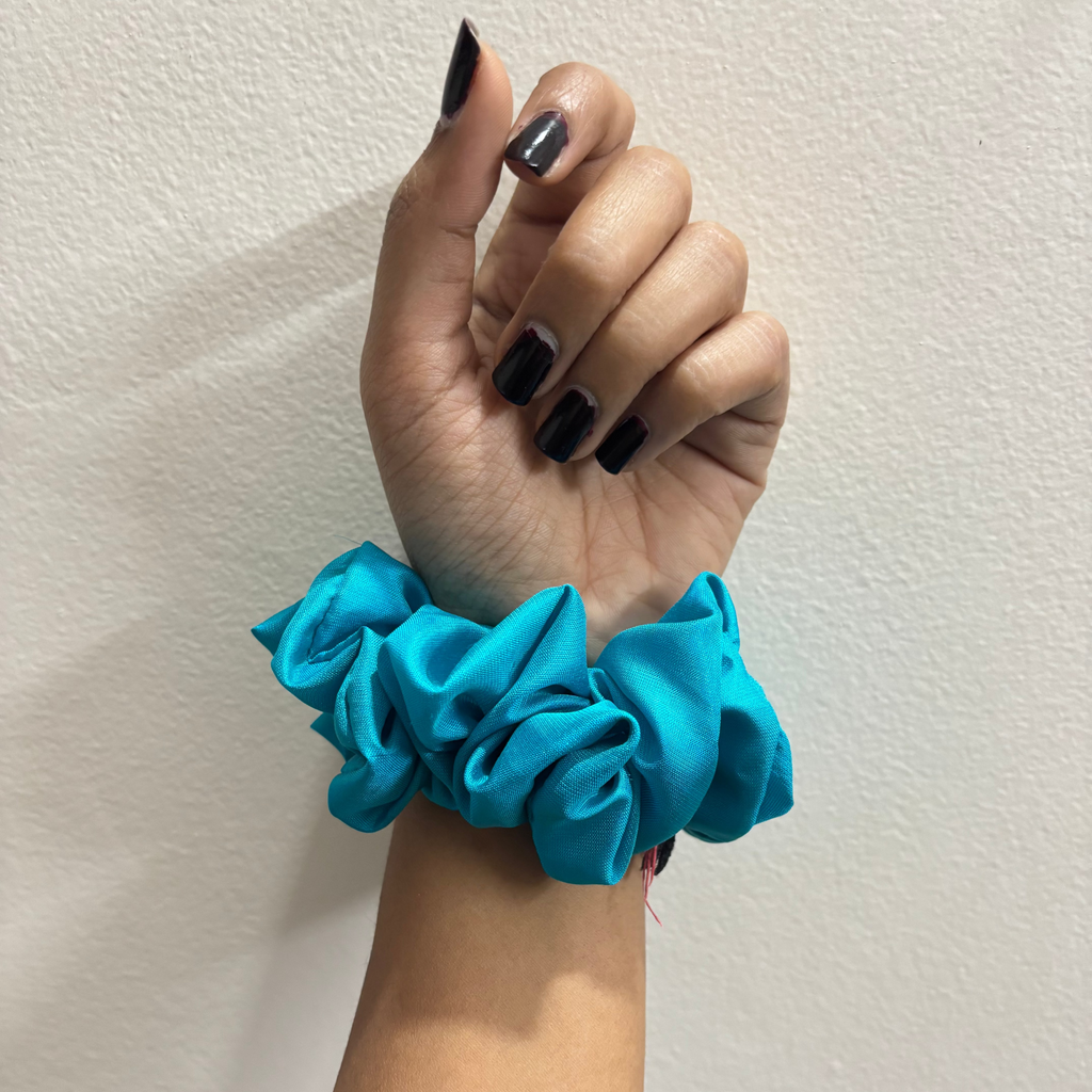 Blue Rich Energy Scrunchie 💎