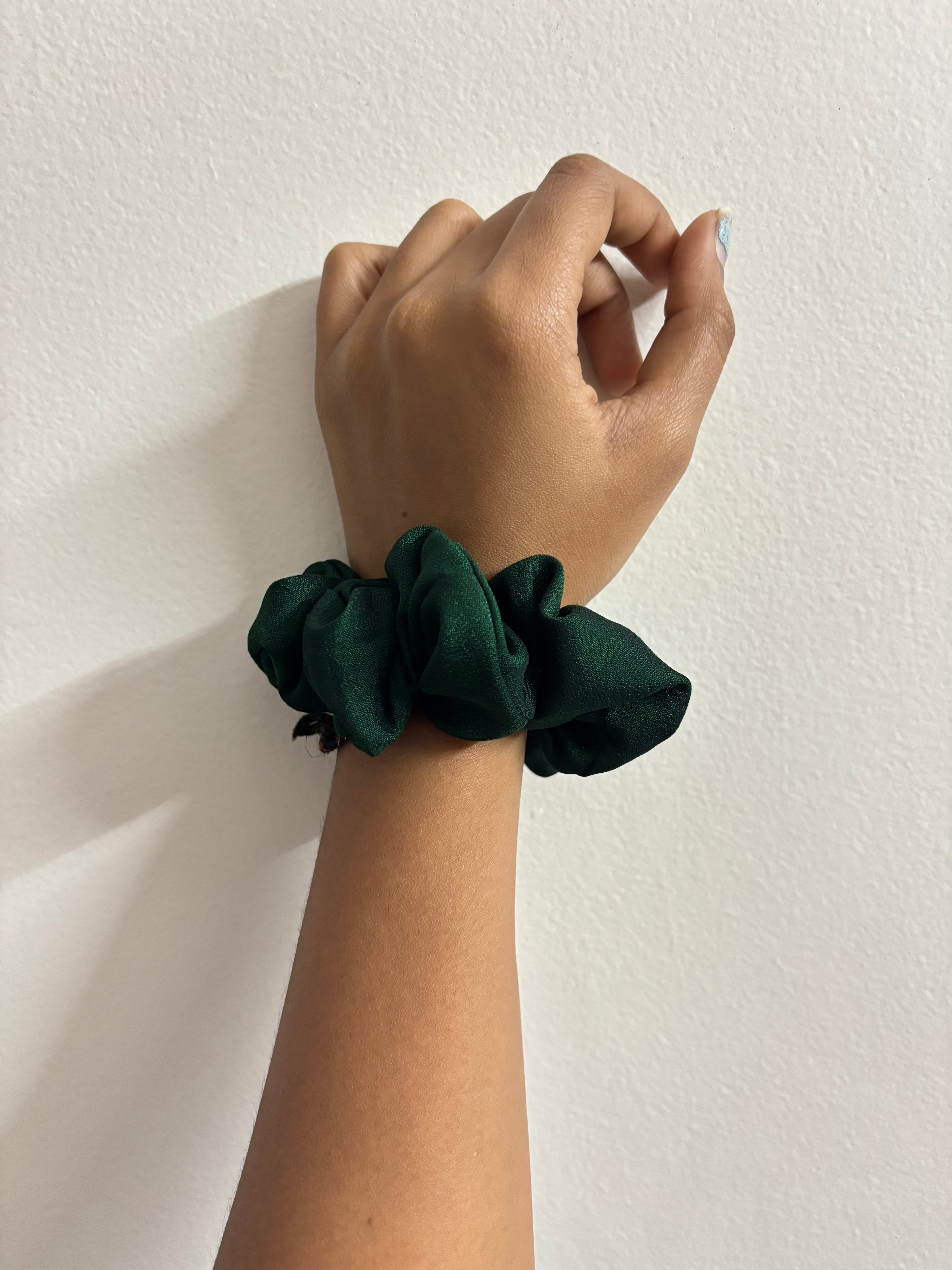 Emerald Green Scrunchie