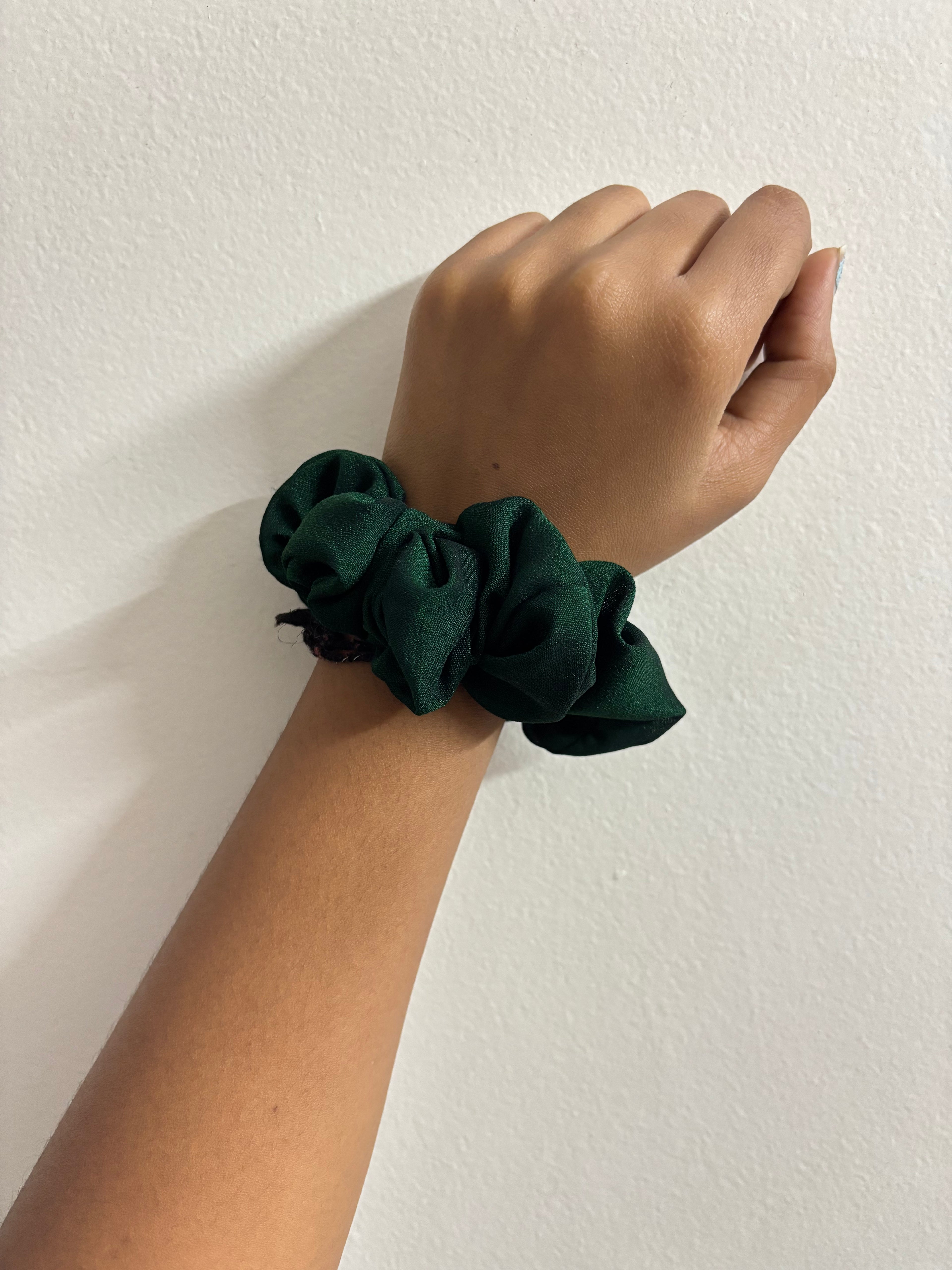 Emerald Green Scrunchie