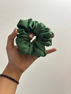 Olive Luxe Scrunchie