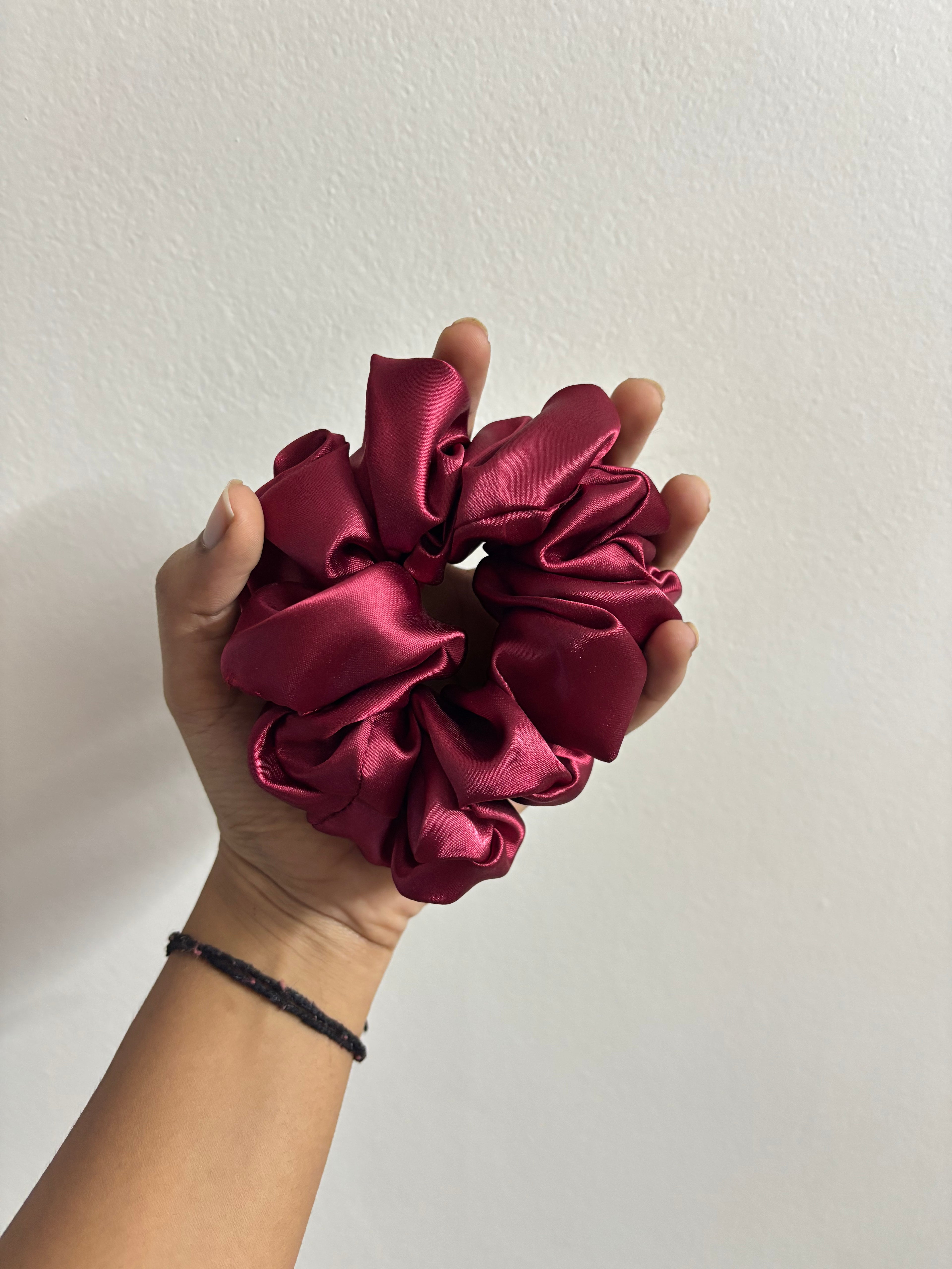 Ruby Radiance Scrunchie Trio