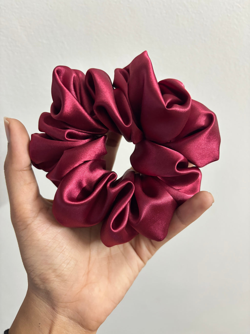 Wine Luxe Scrunchie