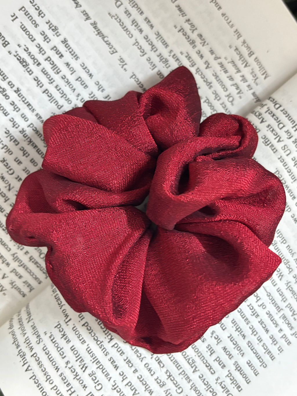 Ruby Charm Scrunchie ❤️