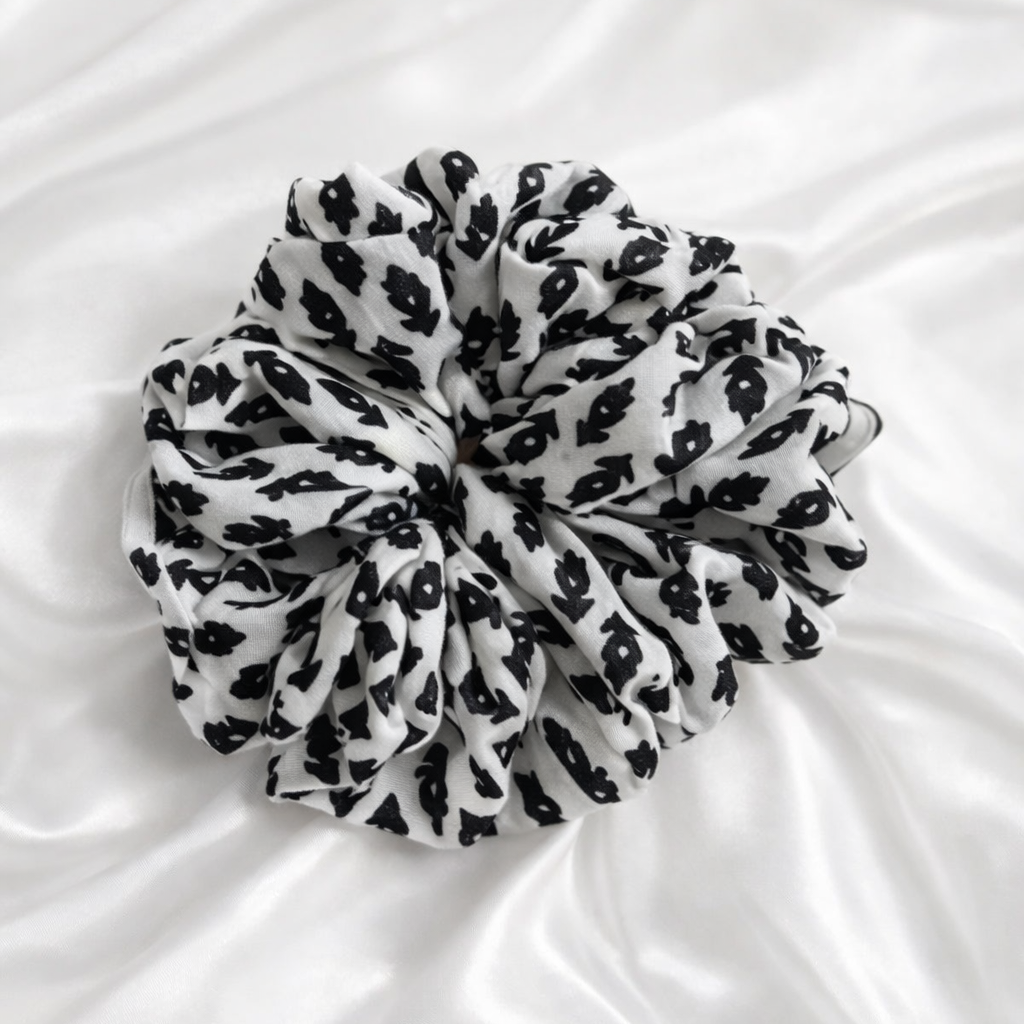 Leopard Print Scrunchie