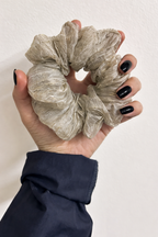 Champagne Whisper Scrunchie