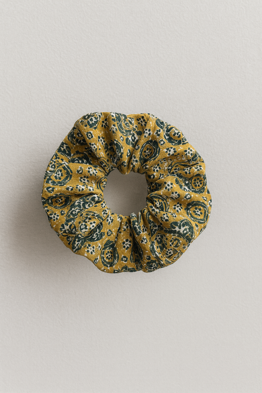 Mustard Meadow Scrunchie