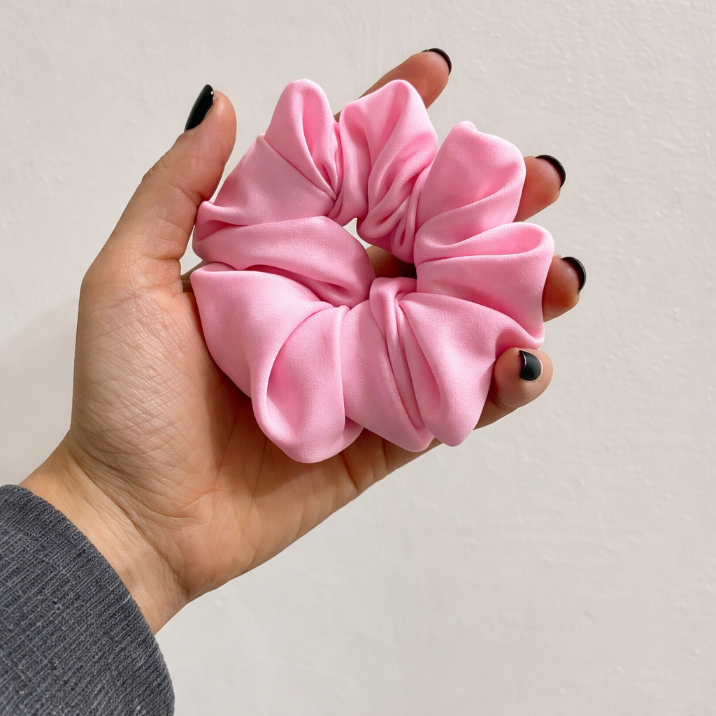 Blush Petal Scrunchie