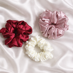 Elegant Scrunchie Trio ✨