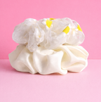 Sunlit Pearl Duo Scrunchie Set