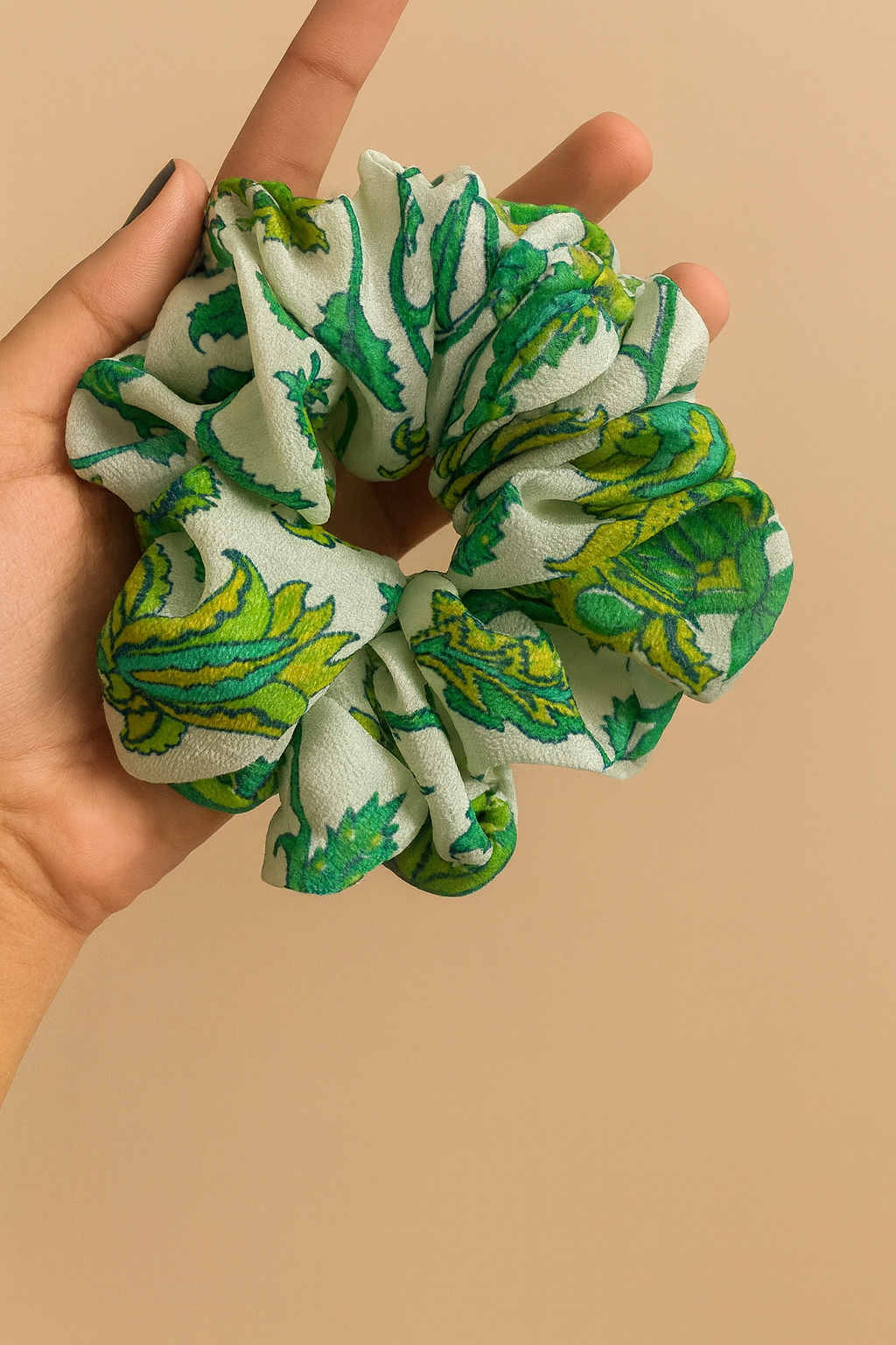 Garden Glow Scrunchie 💚
