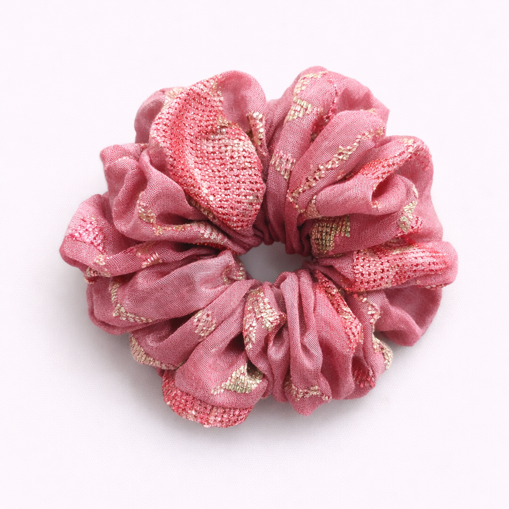 Blush Glow Scrunchie Blush Glow Glam