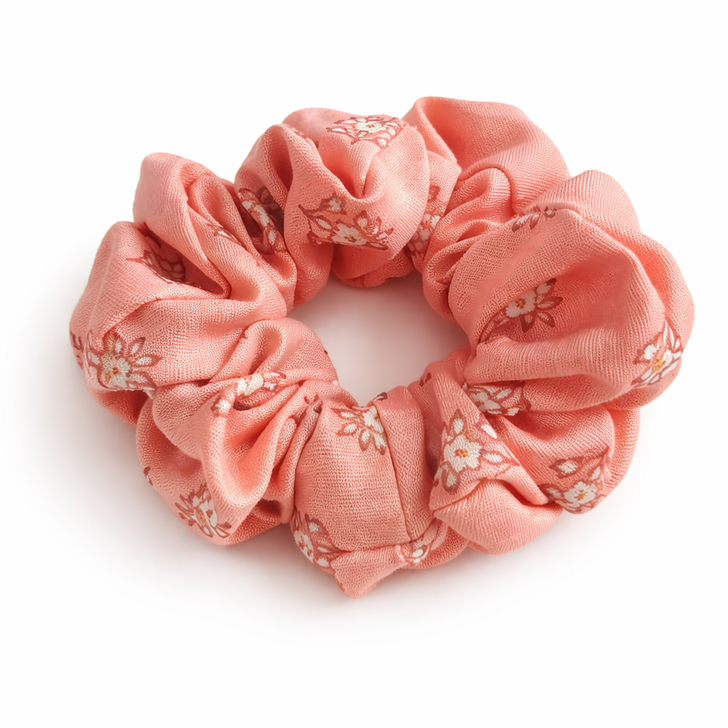 Blush Meadow Scrunchie