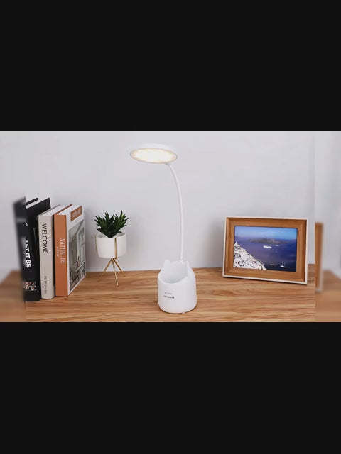 Study Table Lamp With Pen Holder