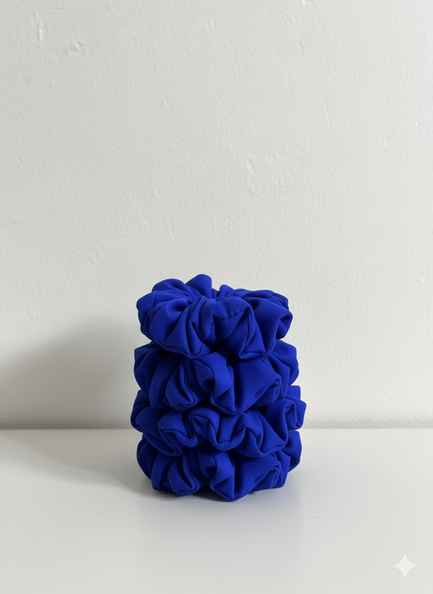 Royal Blue Scrunchie