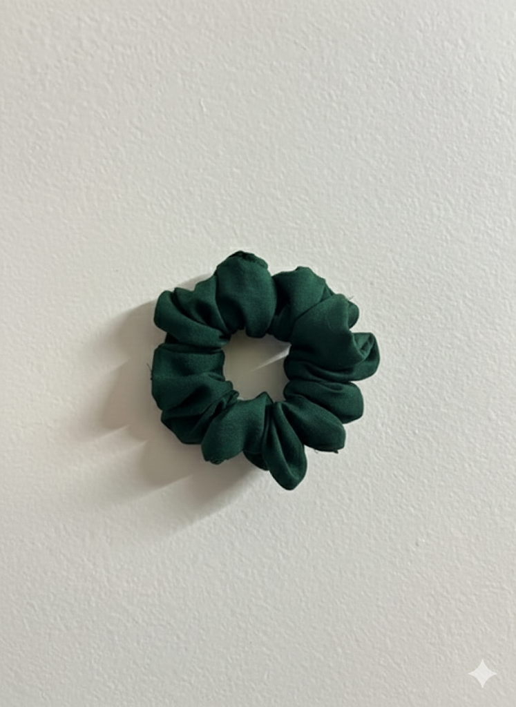 Emerald Green Scrunchie